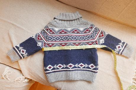 Teplý sveter ako nový, george,86