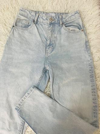 Bershka mom džínsy, bershka,34