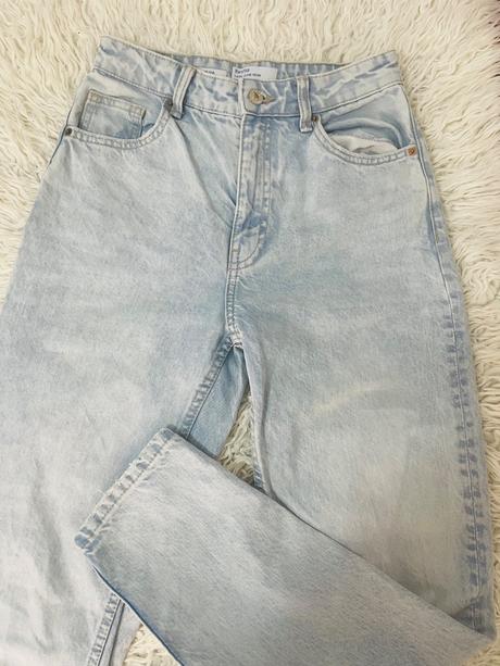 Bershka mom džínsy, bershka,34