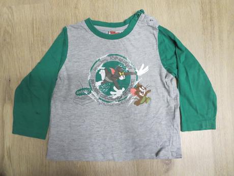 Tričká s dlhým rukávom - 3ks, 92