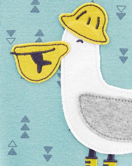 Bavlnený overal na spanie carters, carter's,74 / 80 / 86