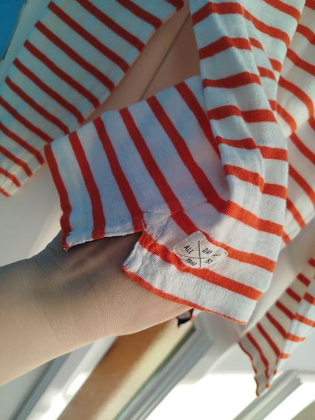 Pásikavy pulover 134/140, h&m,134