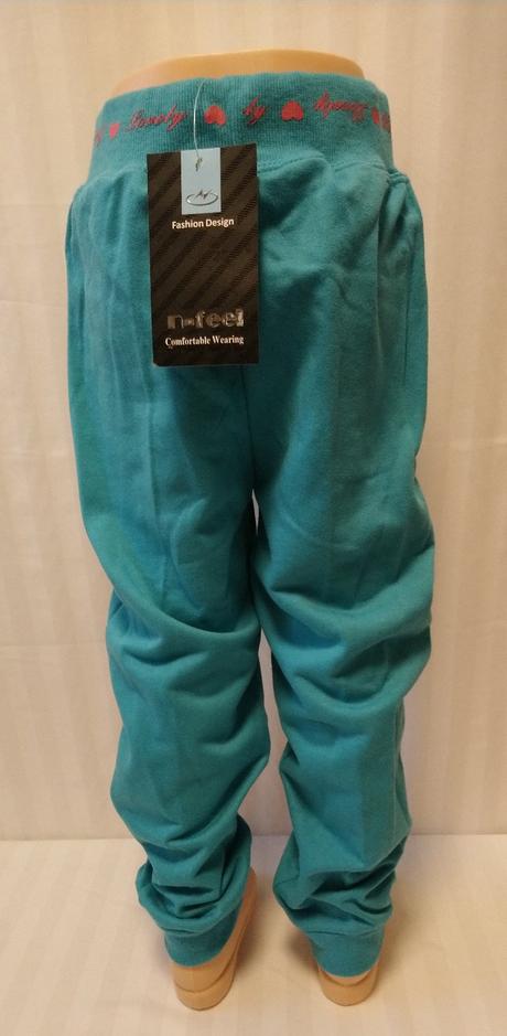 Modré tepláky lovely, n-feel, 116-122 cm, 122