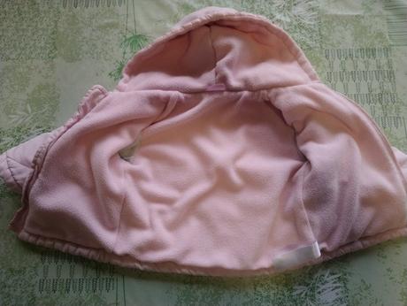 Detská ružová zimná bunda, cherokee, 80-86, cherokee,80