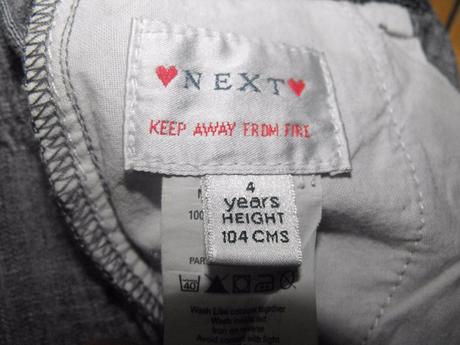 Džínsové šortky next, next,104