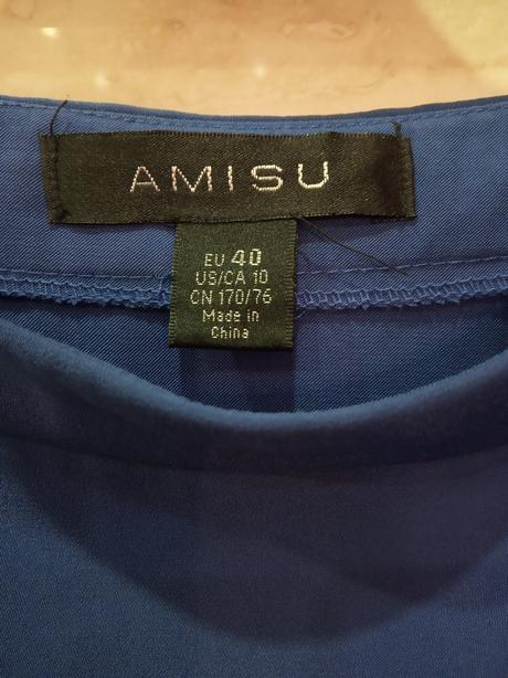 Indigová sukňa, amisu,l