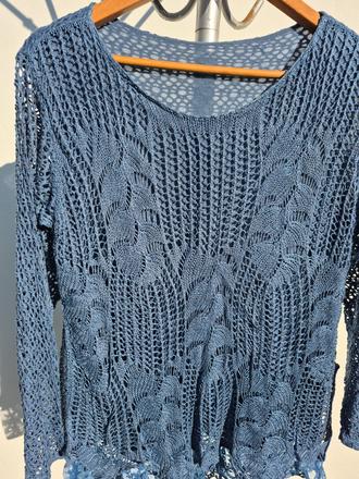 Háčkované tričko, m