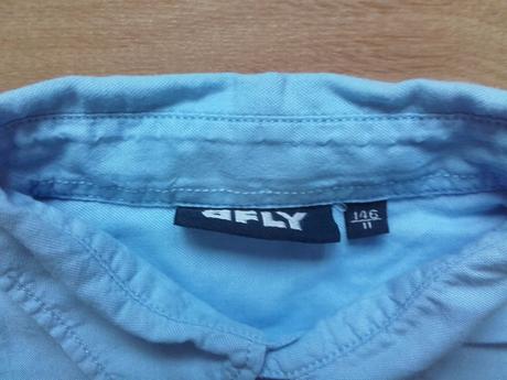 Svetlomodrá košeľa bfly, 146