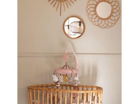 Little dutch hudobný kolotoč miffy fluffy pink,