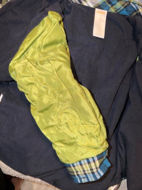 Zateplena flanelova kosela, gymboree,98