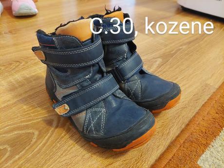 Topanky kožené, 30