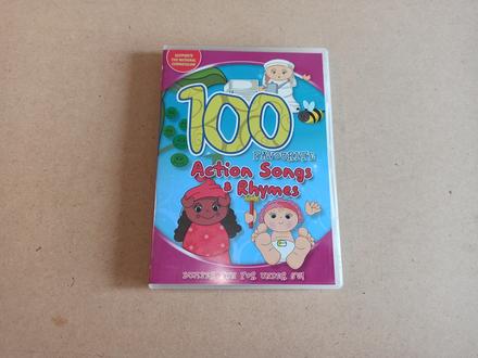 Dvd 100 favourite actior songs and rhymes, 