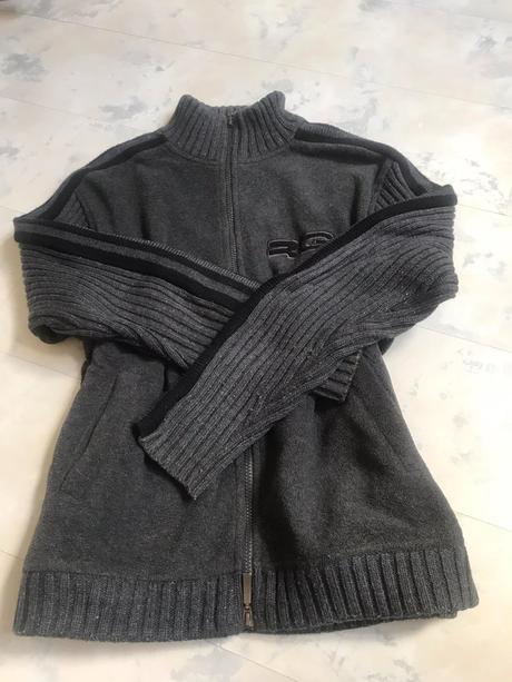 Flisová bunda do pása, xl