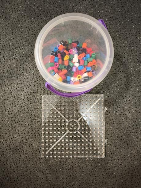 Zazehlovacie koralky velke + podlozka, 