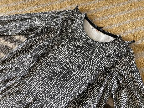 Bodkované šaty 134/140, h&m,134