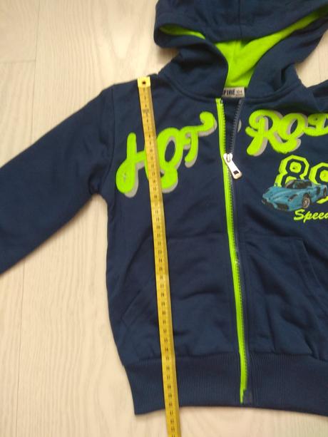 Mikina na zips, 104