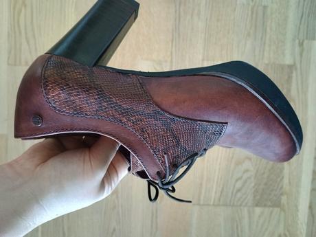 Tamaris kožené členkové topánky, tamaris,38