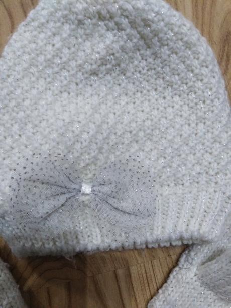 Čiapka a rukavice, h&m,110