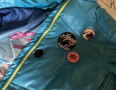 Páperová bunda s kapuckou sportalm v. s/m, s