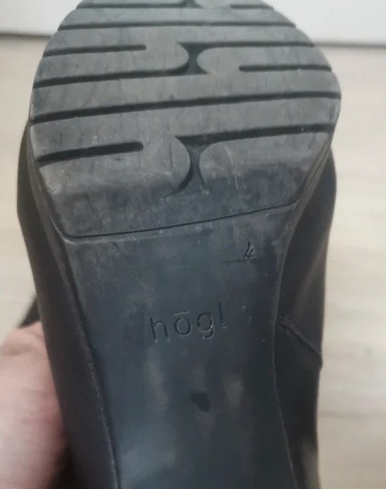 Högl - pohodlné kožené čižmičky, 37