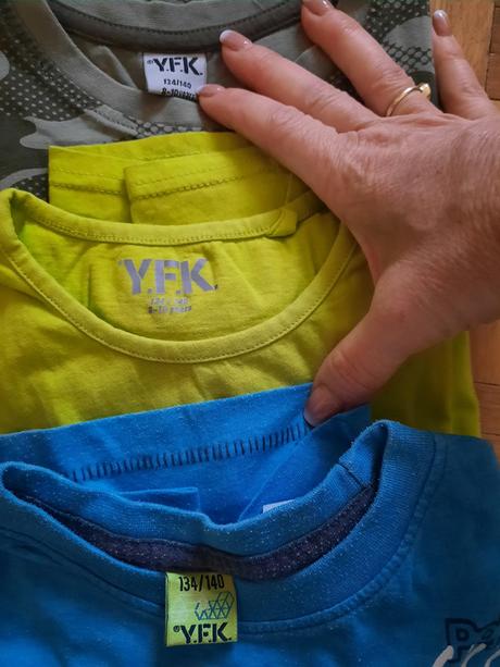 Chlapčenské tričká-3 ks, kik,134