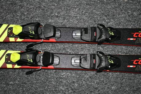 Lyže fischer rc4 110 cm , drevene jadro, fischer,110-119 cm