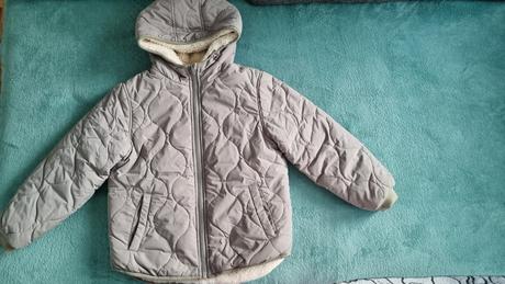 Zimná obojstranná dievčenská bunda, f&f,134