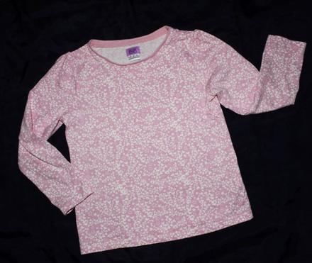 Ružovobiele tričko, f&f,122