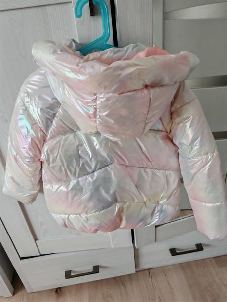 Úžasná biela menivá bundička 116, neolutujete, primark,116