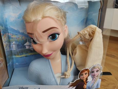 Frozen hlava na česanie,