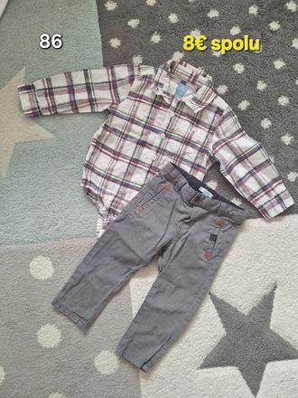 Elegantny set 86 - bodykosela, nohavice, 86