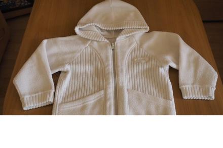 Flisová bundička s kapucňou, richelieu,92