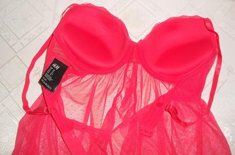 Marhulkova babydoll kosielka, h&m,s