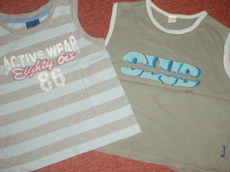 2 x tricka bez rukavov 2-3 roky, tiny ted,98