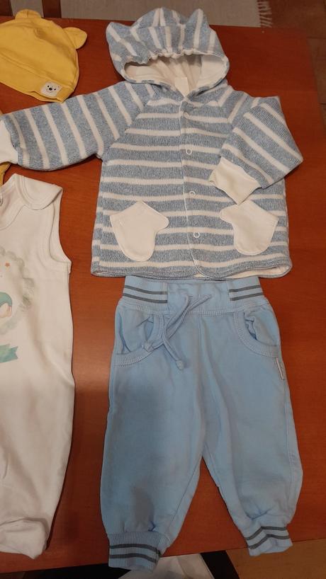 Novorodenecky balík oblečenia, 50–62