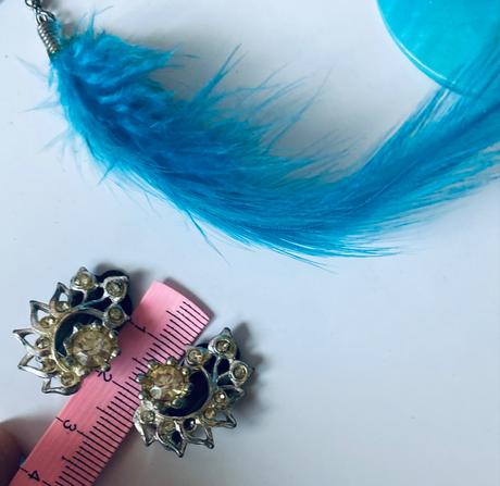 Staré vintage náušnice,