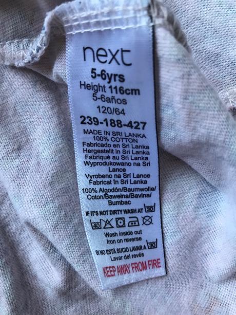 Kvetinkove šaty zn. next na 5-6 rokov, next,116