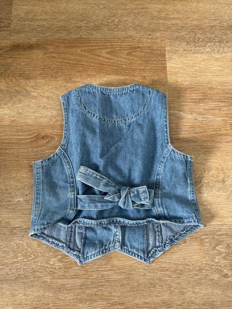 Riflová vestička mini maxi girls, 86