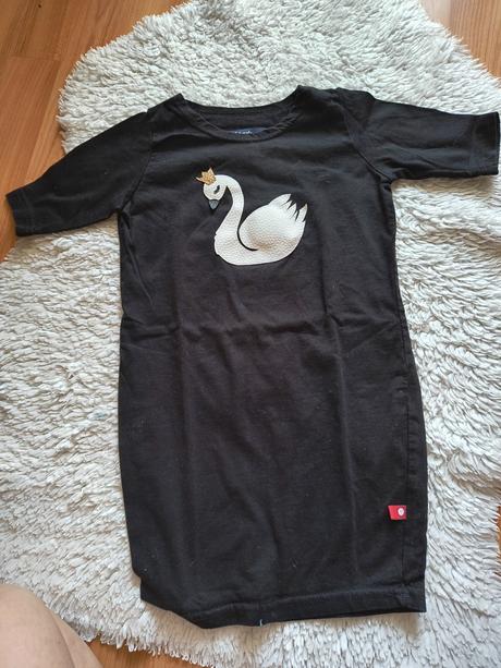 Pískacie šaty labuť 98, 98