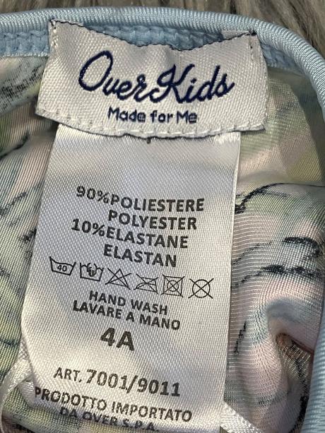 Dievčenské plavky so strapcami overkids (4 r.), 104