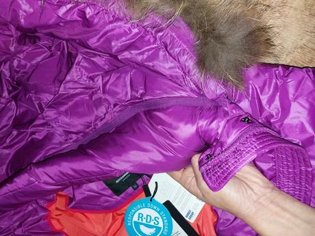 Nová páperová dlhá bunda zn. rockandblue, 38