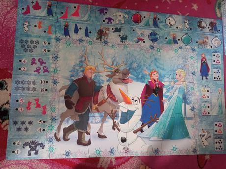 Frozen interaktívna hra puzzle s perom, 