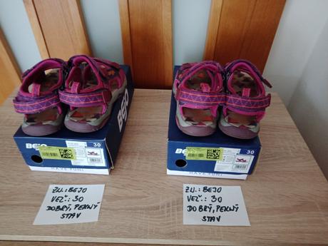 Dievčenské športové sandále zn.bejo veľ.30, 30