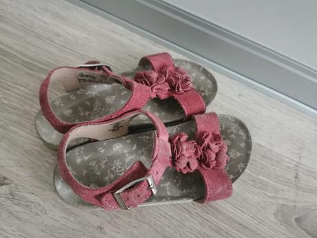 Krásne kožené ortopedické sandalky veľ 29/18,5vm, next,29