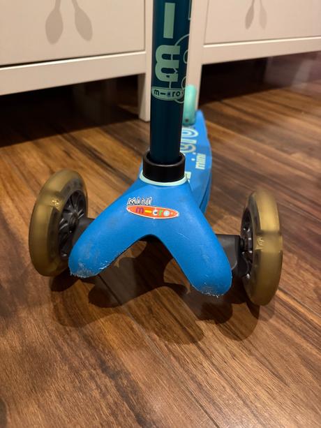 Kolobežka mini micro deluxe aqua led, micro