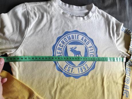 Dúhové tričko a&f, abercrombie&fitch,146