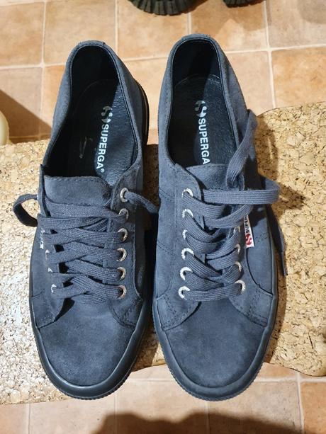 Kožené botasky superga, 40