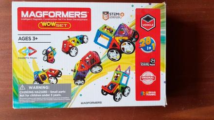 Magneticka sravebnica - magformers wow set, 