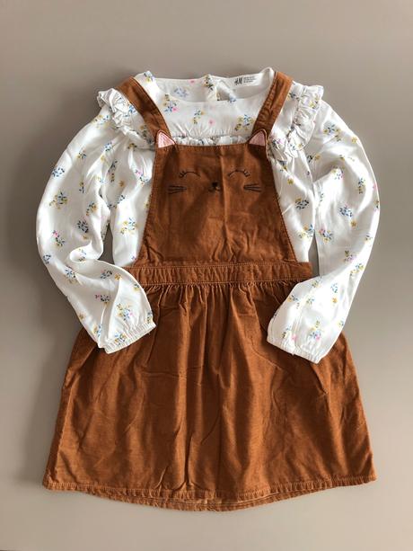 Saty s bluzkou, h&m,140