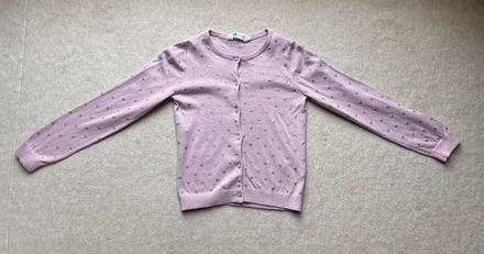 Svetrík na gombíky pre dievča, h&m,122